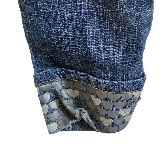 Bongo Jeans with Heart Pockets and Cuff - Picture 5 of 7